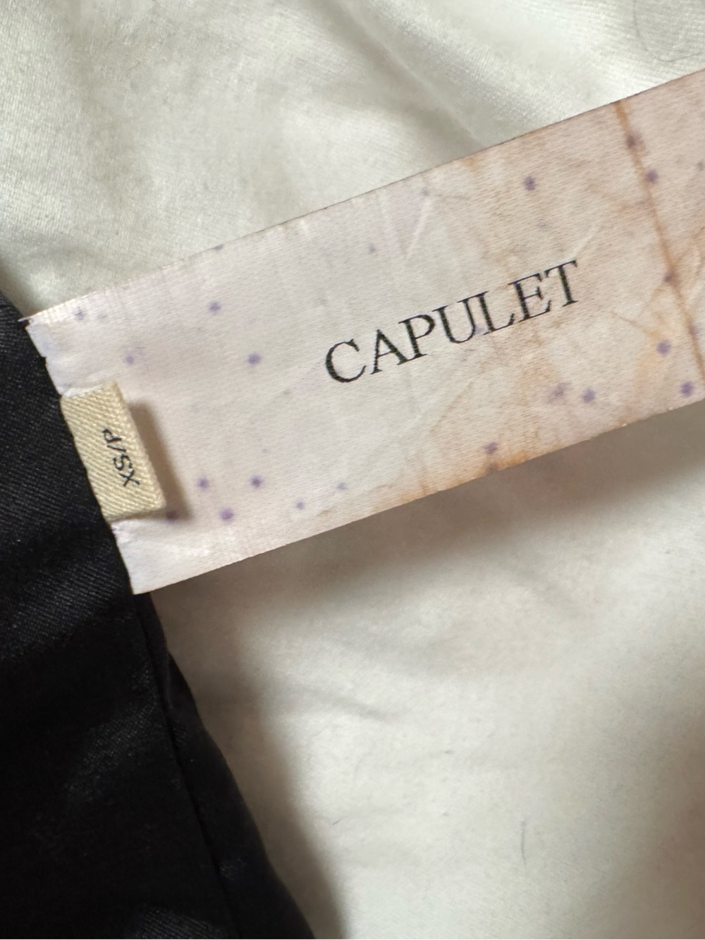 Capulet Genuine Leather Mini Skirt XS Black - Picture 6 of 13